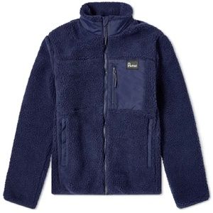 Penfield Men’s Mattawa Fleece Jacket in Navy Blue